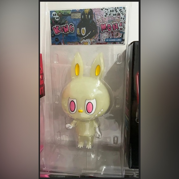 Designer Con 2024 DCON How2Work King Mon Labubu 10 inch signed by Kasing Lung - Picture 3 of 6